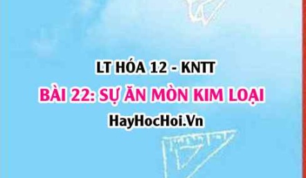 Các dạng ăn mòn kim loại và các phương pháp chống ăn mòn kim loại? Hóa 12 bài 22 KNTT